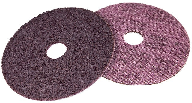 3M 470104 A-MEDIUM Tépőzáras csiszolóflíz korong, Scotch-Brite™, SC-DH típus, Ø 125 mm
