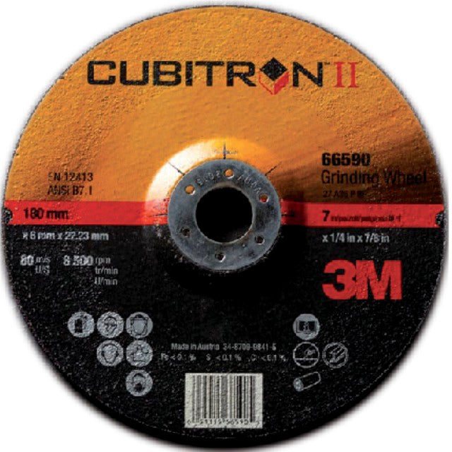 3M 462164 178X7 Nagyoló csiszolókorong, Acél/Inox