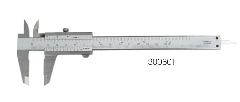 Tolómérő inox150x 40mm Feststell. PRETEC