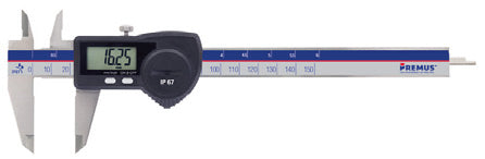 Dig. Tolómérő IP67150x40mm, eckig,o. Dat.,PREMUS