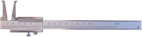 Tolómérő belső horonnyal-Messschieber26-200mmx 0,05mm     PRETEC