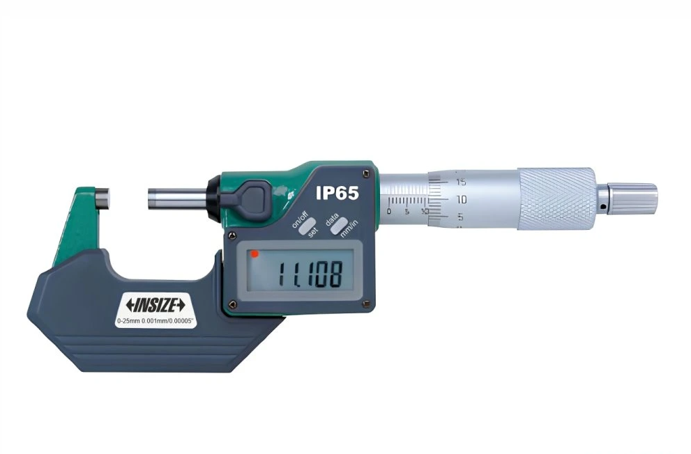 INSIZE 3101-275A 250-275mm/10-11" Digitális adatkimenetes IP65 vízálló külső mikrométer 250-275/0.001 mm
