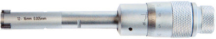 3 ponton mérő mikrométer 12-16x 81mm,0,001mm,  PRETEC