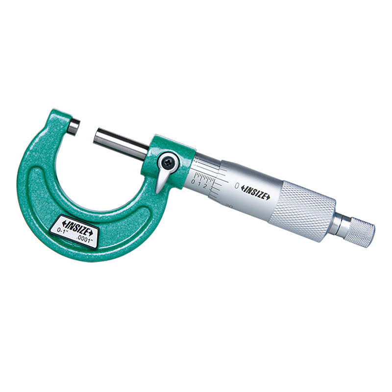INSIZE 3203-25A 0-25mm Analóg külső mikrométer racsnis stoppal 0-25/0.01 mm