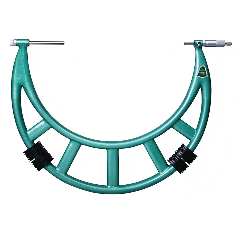INSIZE 3206-1000 900-1000mm Analóg külső mikrométer cserélhető ülékkel 900-1000/0.01 mm