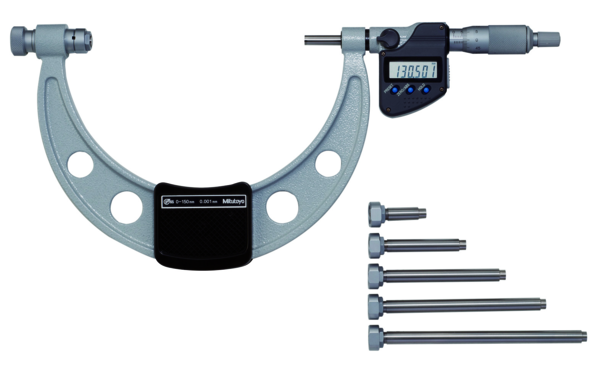 Mitutoyo - Digital Microm. Interchangeable Anvil
