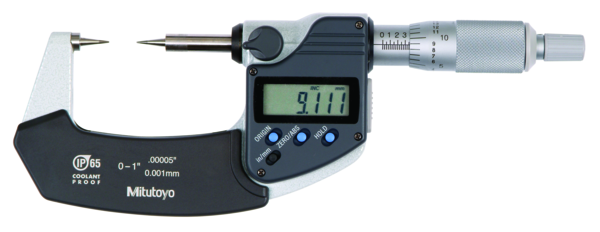 Mitutoyo - Digital Point Micrometer IP65
