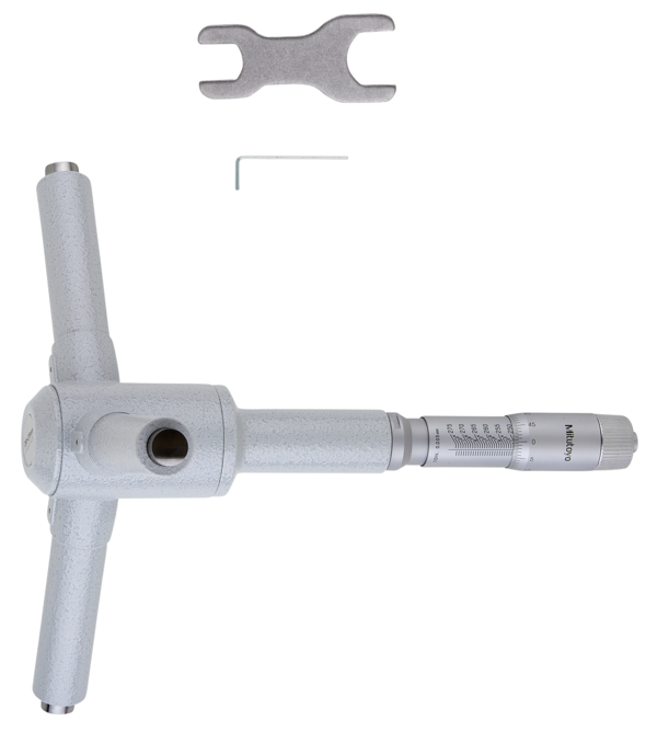 Mitutoyo - Holtest 3-pontonmérõ furatmikrométer (edzett acél)
