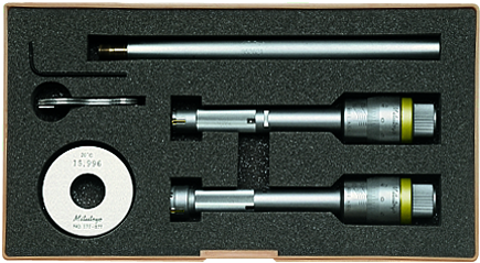 Mitutoyo Analóg 3-pontos Belső Mikrométer Készlet 2 db. 12-20mm (368-912)