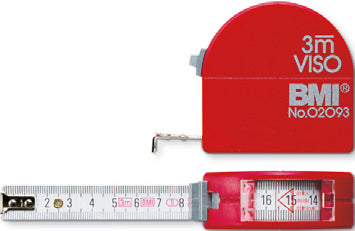 BMI Taschen-Rollbandma  VISIOmit Sichtfenster