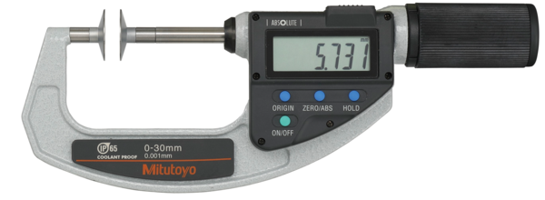 Mitutoyo - Absolute Digital Disc Mic. QuickMike