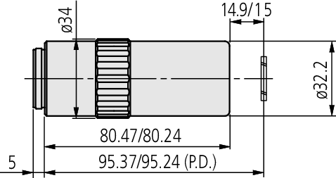 Mitutoyo - LCD Plan Apo NUV 50X(t0.7)