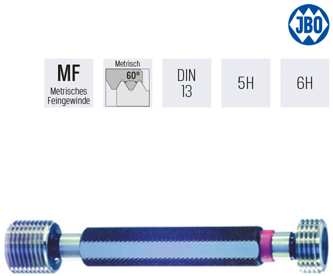 Menet-idomszer  MFDIN 13/ISO1502  MF14  x1,50/6H