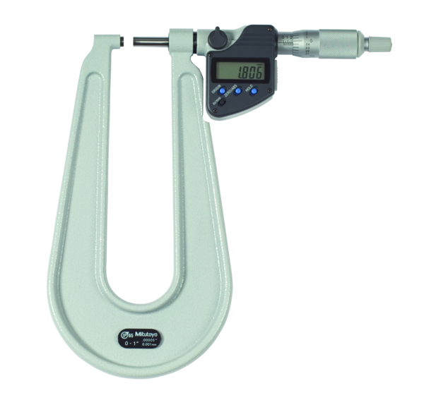 Mitutoyo - Digital Sheet Metal Micrometer IP65
