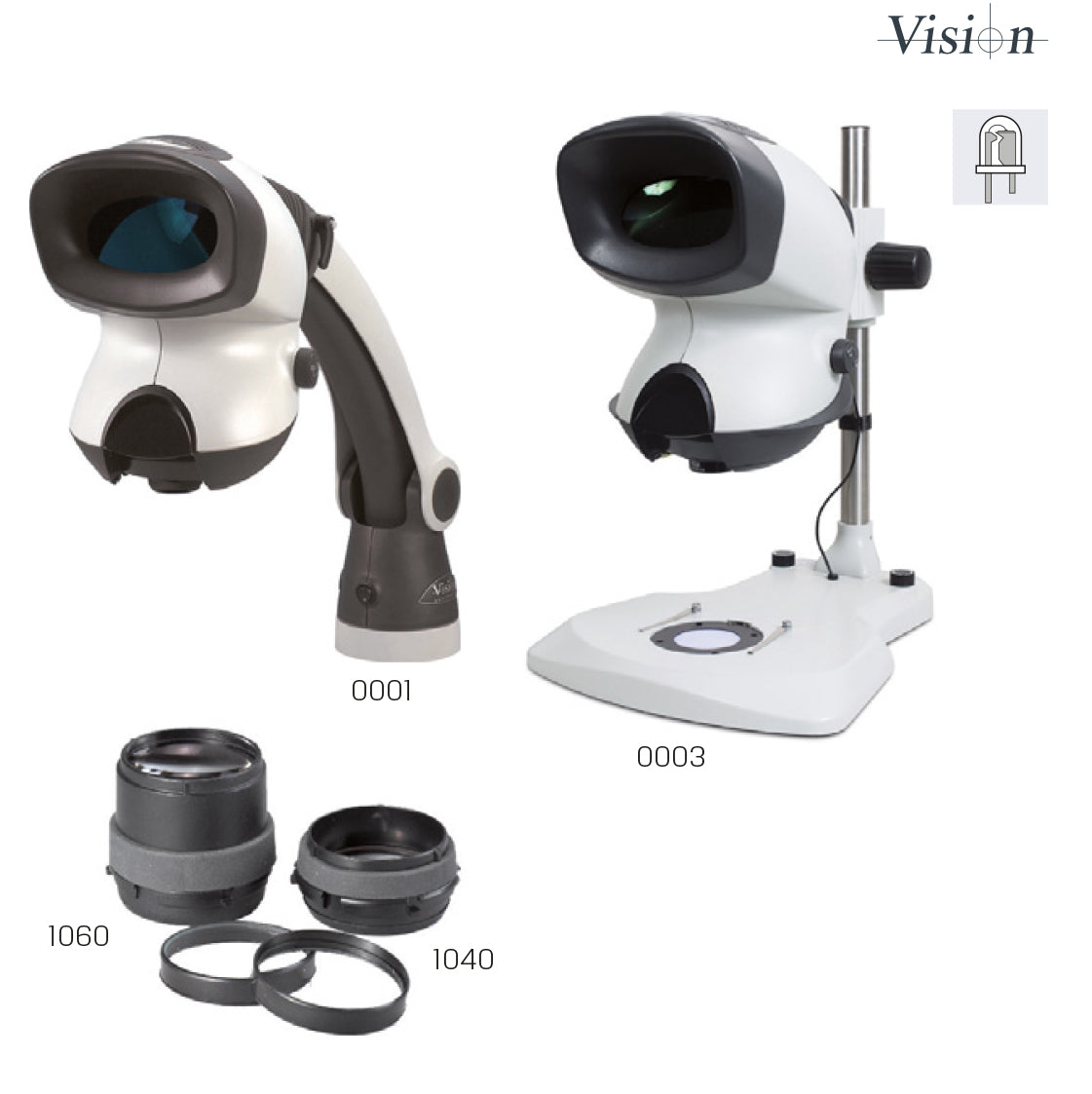 Objektiv Mantis Compact6-fach                VISION