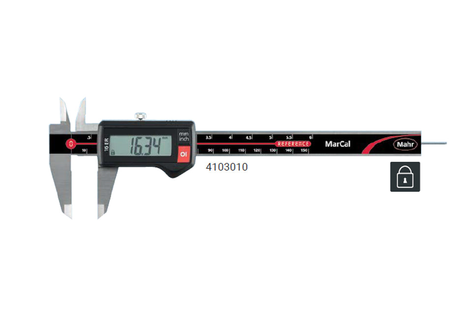 MAHR MarCal 16 ER Digitális tolomérő adatkimenet nélkül, 0-150mm, kerek mélységmérő
