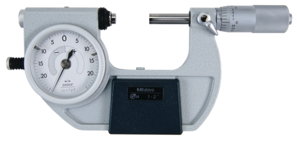 Mitutoyo - Indicating Micrometer with Button Left
