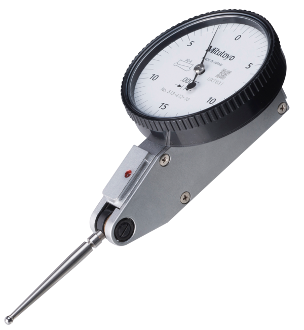 Mitutoyo -  513-412-10E Dial Test Indicator, Horizontal Type 0,03", 0,0005", 9,52mm Stem
