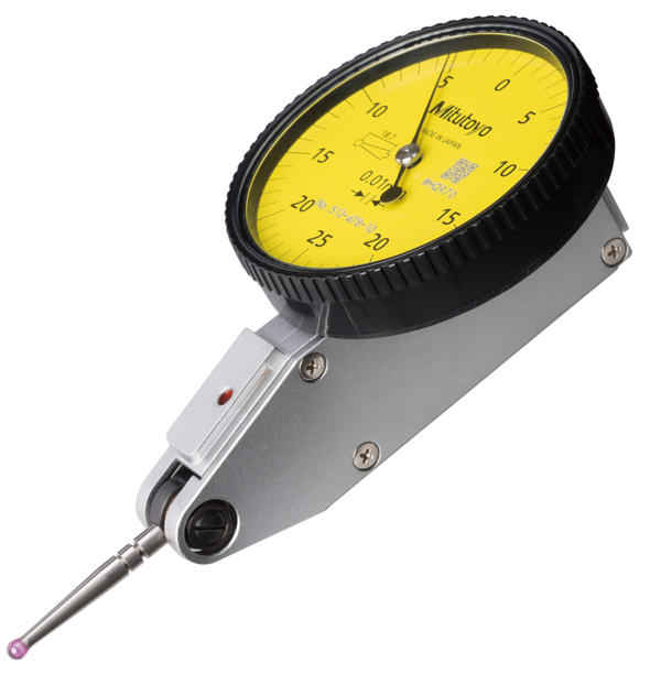 Mitutoyo -  513-478-10E Dial Test Indicator, Horiz., Ruby Sty.0,5mm, 0mm, 8mm Stem