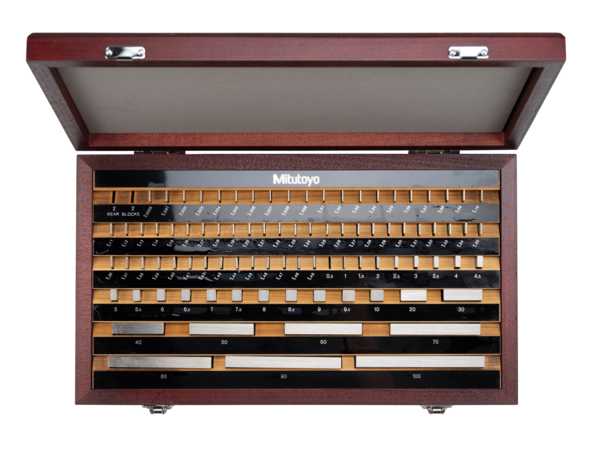 Mitutoyo - Gauge Block Set, Metric, Ins.Cert., ISO