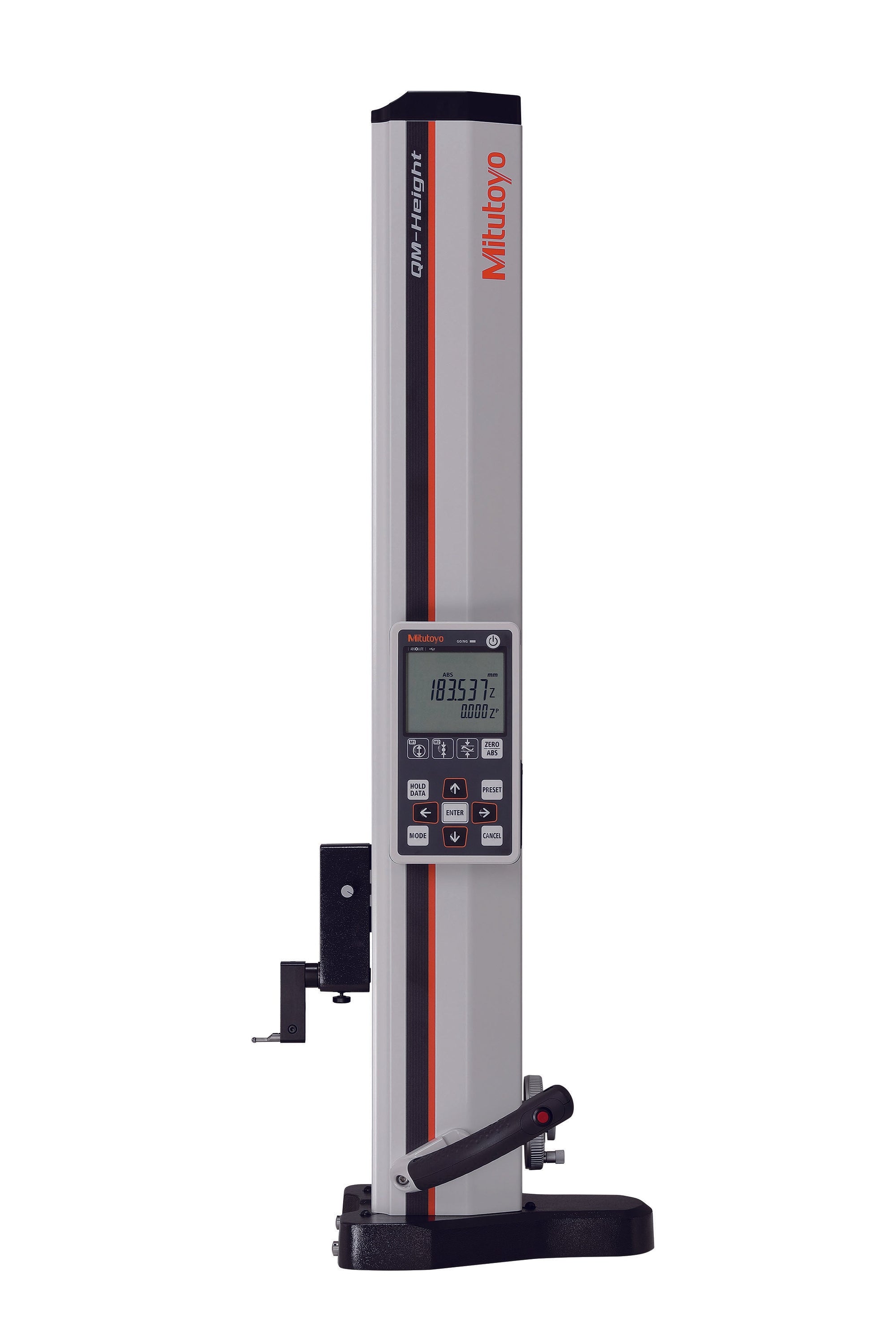 MITUTOYO 518-246 QM Height with Air Floating, Metric 0-600mm, 0,001/0,005mm, with 4x LR6 Batteries