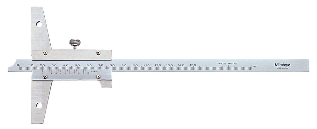 MITUTOYO 527-201 Vernier Depth Gauge 0-150mm, 0,05 mm