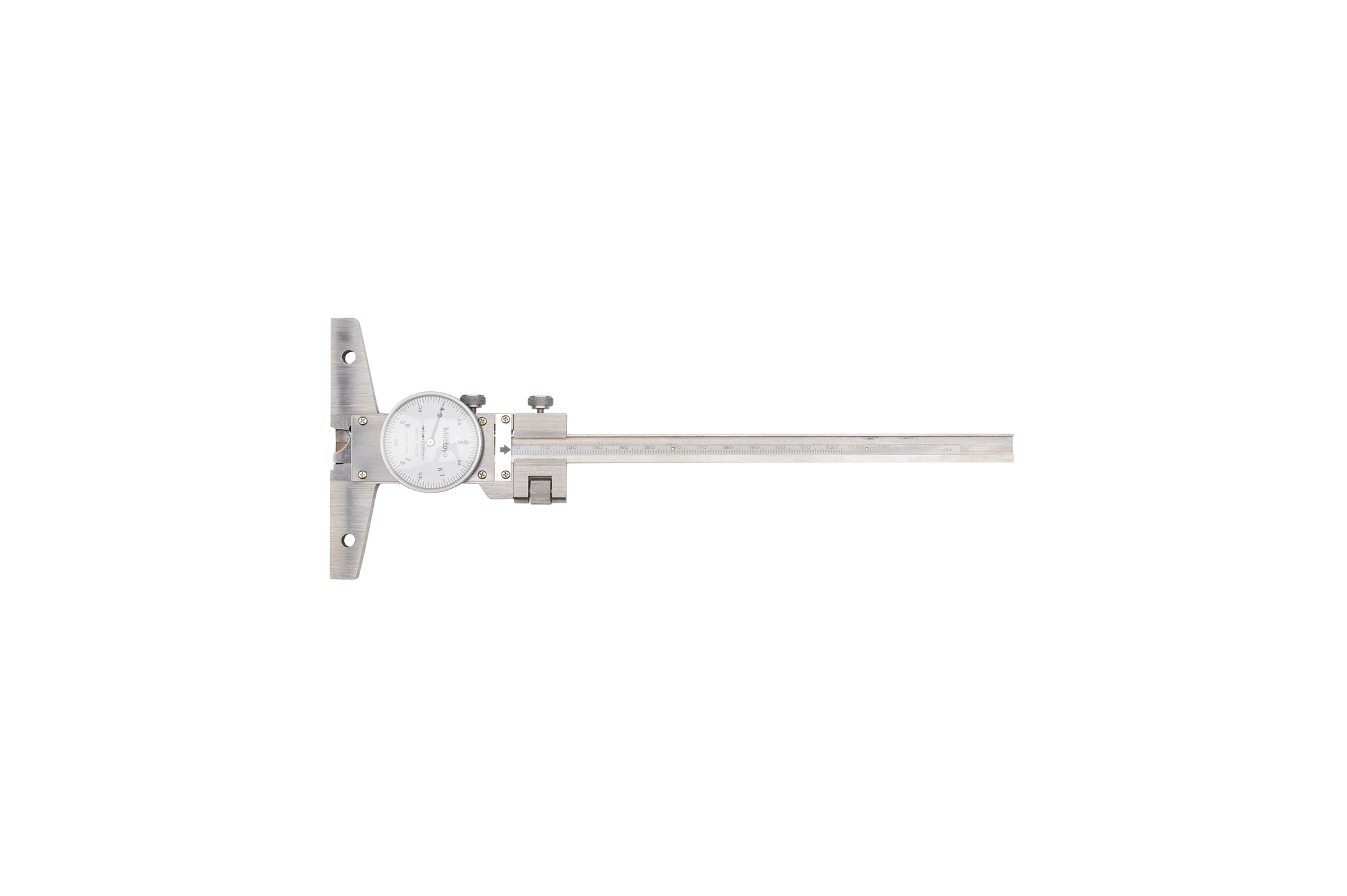 MITUTOYO 527-301-50 Dial Depth Gauge 0-150mm, 0,05mm, Fine adjustment