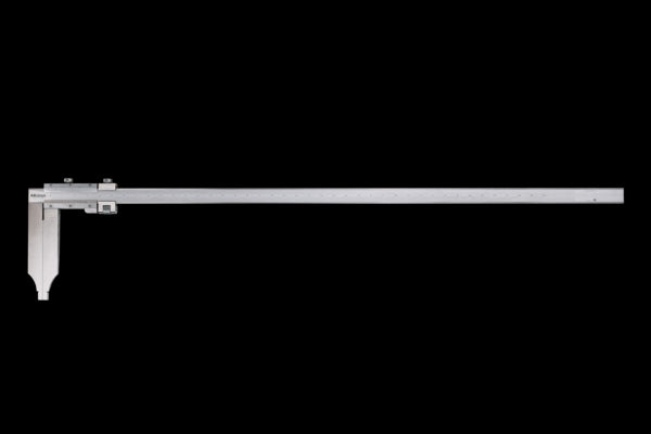 MITUTOYO 534-120 Vernier Caliper, Long Jaw, Fine Adjust. 0-40", 0,001", Inch