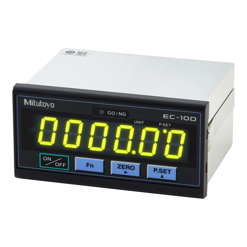 Mitutoyo 542-007D EC-101D Digimatic kijelző adatkimenettel és tűrésfunkcióval