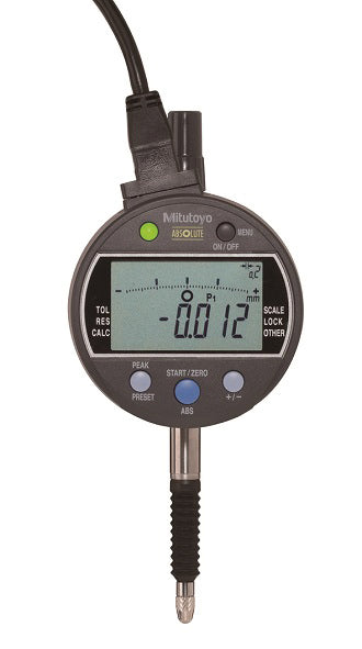 MITUTOYO 543-352 Digital Indicator Signal ID-C, ANSI/AGD Inch/Metric, 0,5", 0,00005", Lug Back