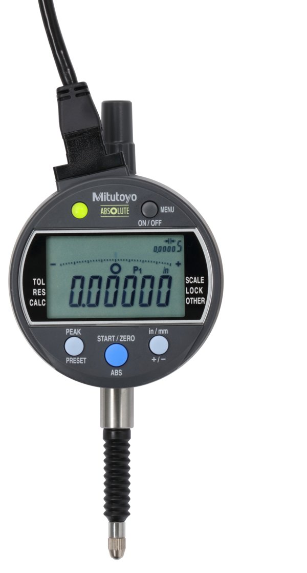 Mitutoyo -  543-352B Digital Indicator Signal ID-C, ANSI/AGD Inch/Metric, 0,5", 0,00005", Flat Back