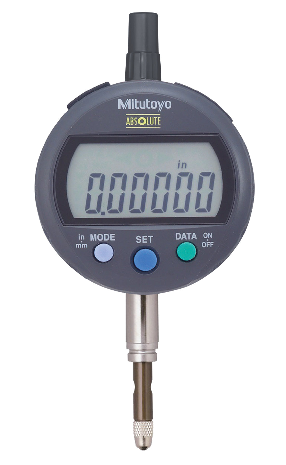 MITUTOYO 543-395 Digital Indicator ID-C, Low Force Inch/Metric, 0,5", 0,00005", Lug Back