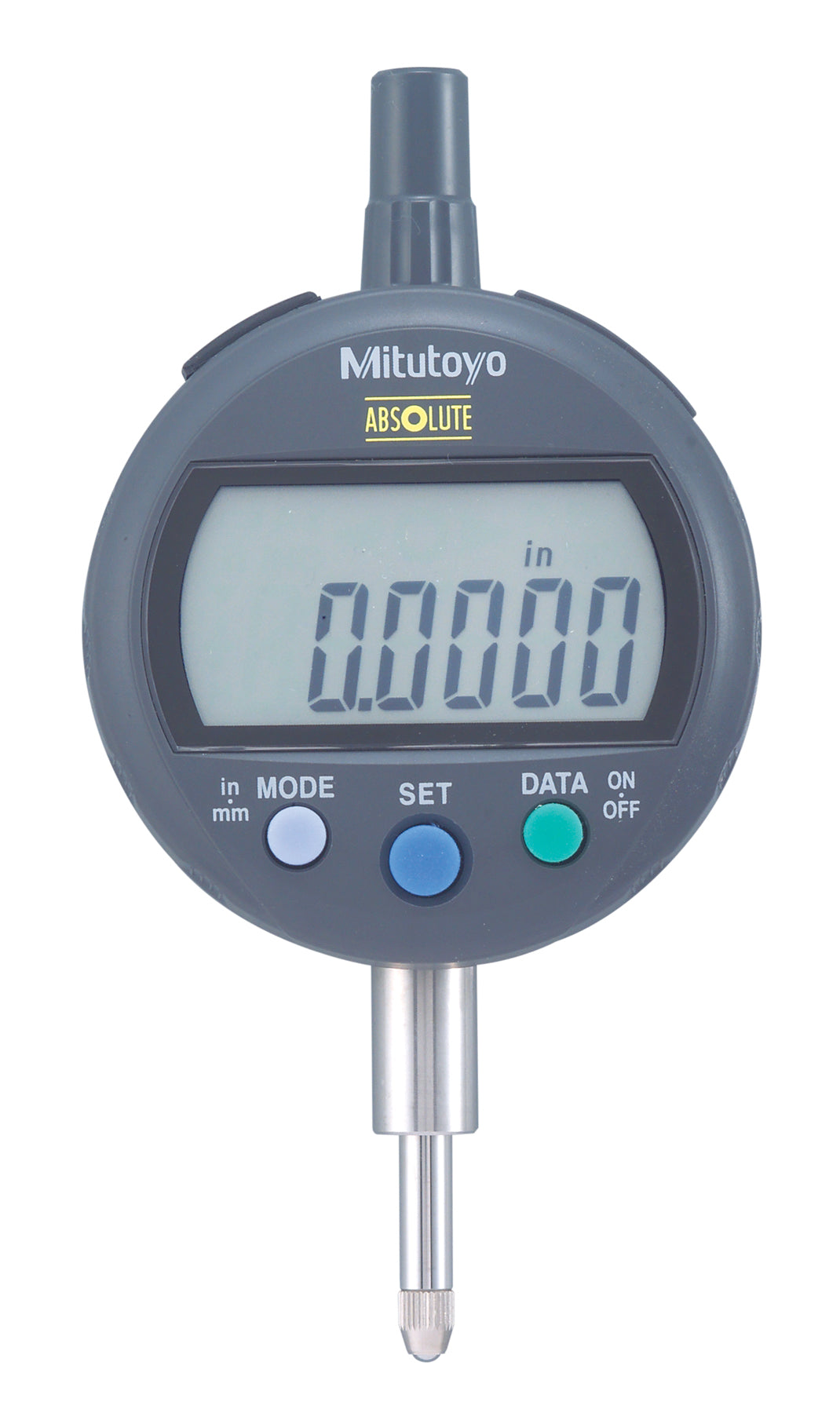 MITUTOYO 543-402 Digital Indicator ID-C, ANSI/AGD Inch/Metric, 0,5", 0,0005", Lug Back