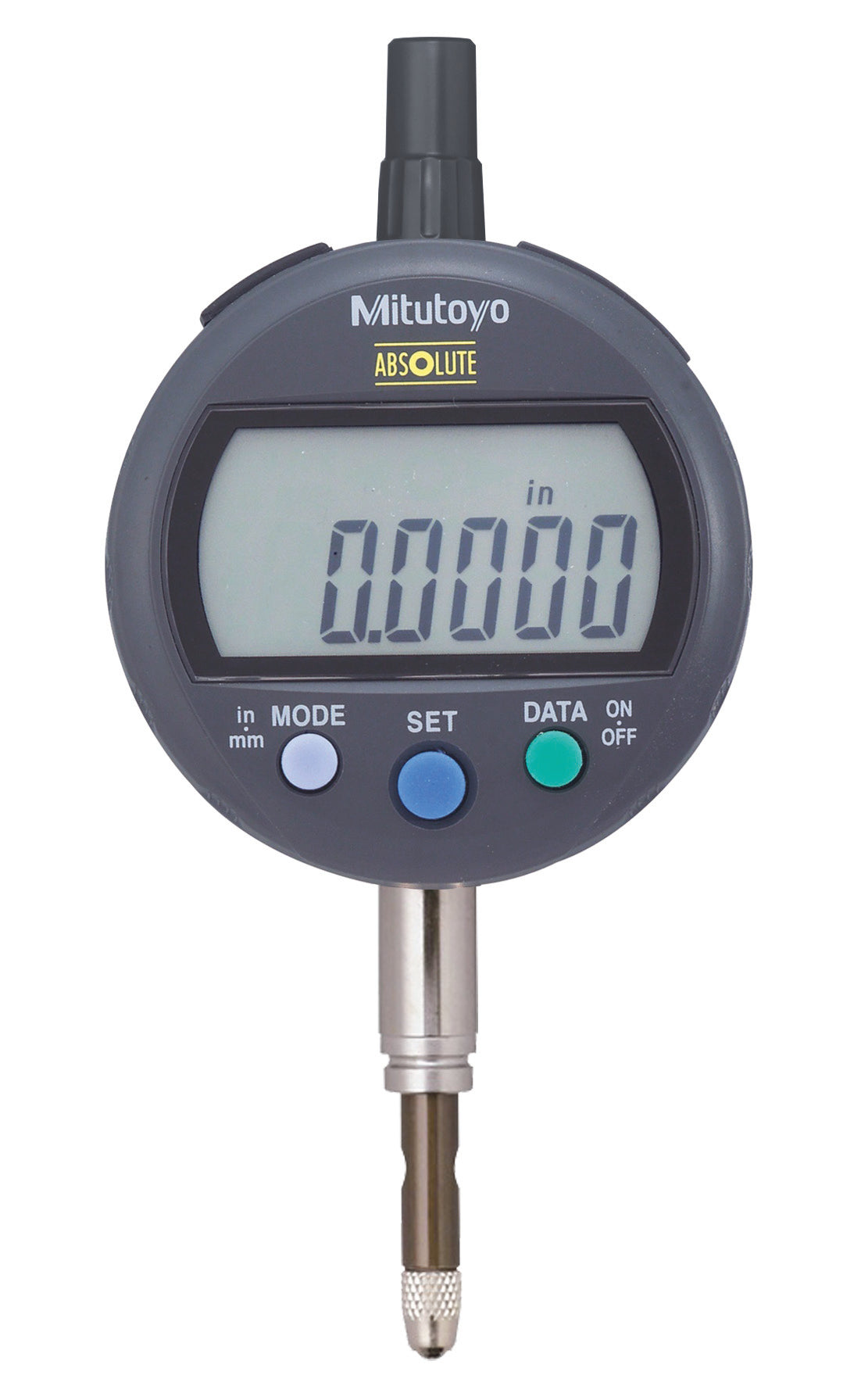 MITUTOYO 543-405B Digital Indicator ID-C, Low Force Inch/Metric, 0,5", 0,0005", Flat Back