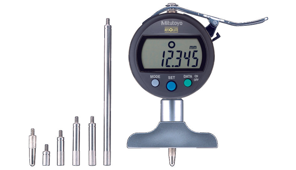 MITUTOYO 547-251A Digitális mélységmérõ ABS Digital Depth Gauge0-200mm, 0,001mm, 63,5mm Base
