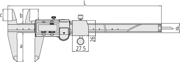 Mitutoyo - Digital ABS AOS Caliper for Tolerance