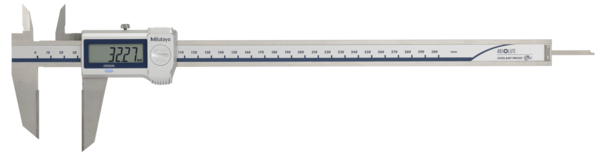 Mitutoyo - Digital ABS Scribing Caliper, Carb. Jaws