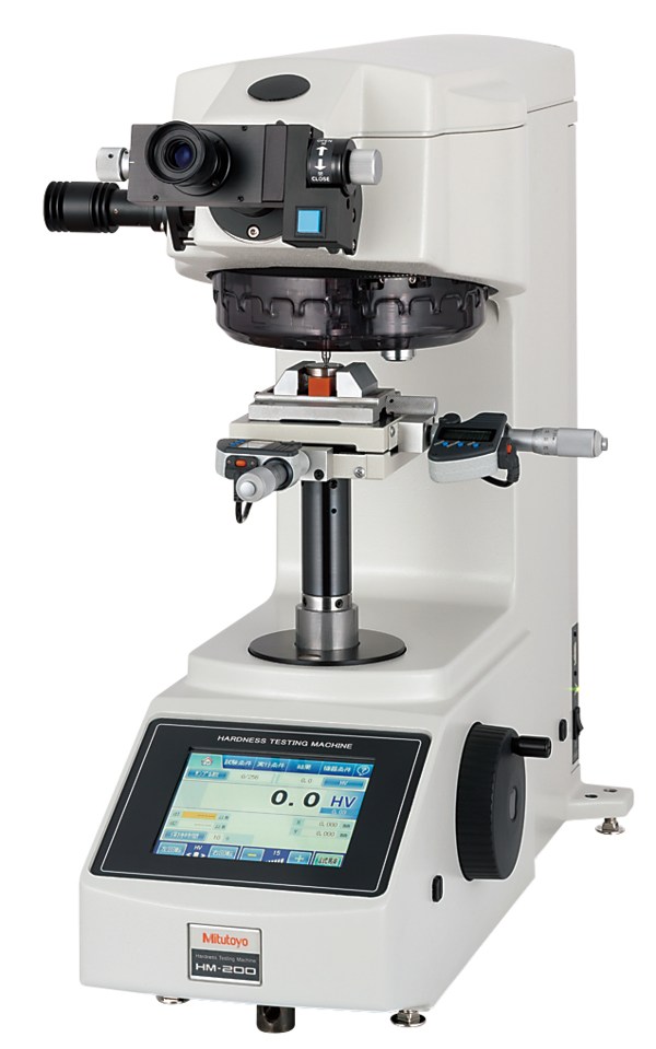 MITUTOYO 810-401D-ASET HM-210 A-type set Micro Vickers hardness testing machines