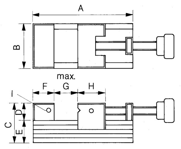 MITUTOYO Precíziós satu menetes orsóval