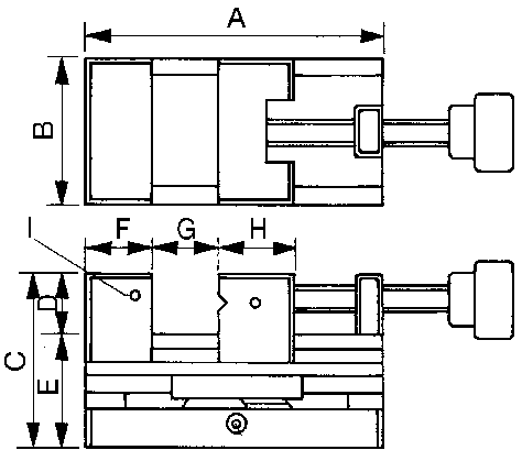 MITUTOYO Precíziós szinusz satu dönthető hosszirányú tengellyel