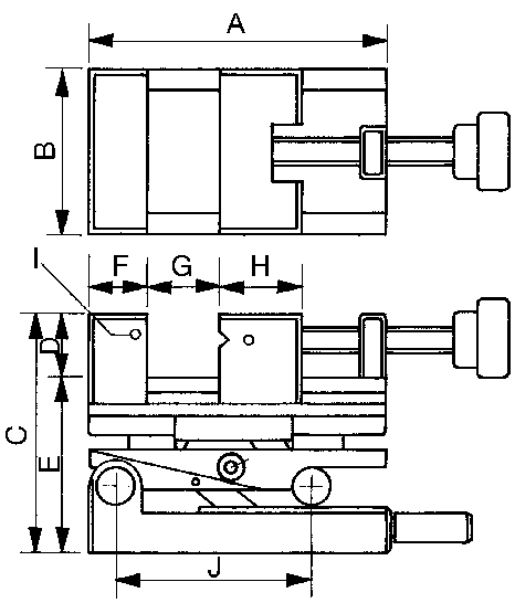 MITUTOYO Precíziós szinusz satu dönthető hosszirányú és első tengellyel