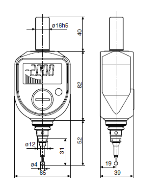MAHR 4304300 MarTest 802 EW digitális 3D-s éltapintó
