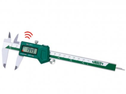 INSIZE 1113-150 0-6"/0-150mm Vezeték nélküli adatkimenetes tolómérő, görgővel 0-150/0.01 mm