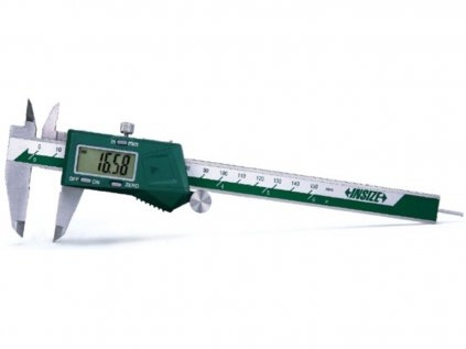 INSIZE 1119-150 0-150mm/0-6" Digitális tolómérő kerek mélységmérővel és görgővel 0-150/0.01 mm
