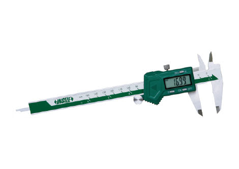 INSIZE 1130-200W 0-200mm/0-8" Balkezes digitális tolómérő 0-200/0.01 mm