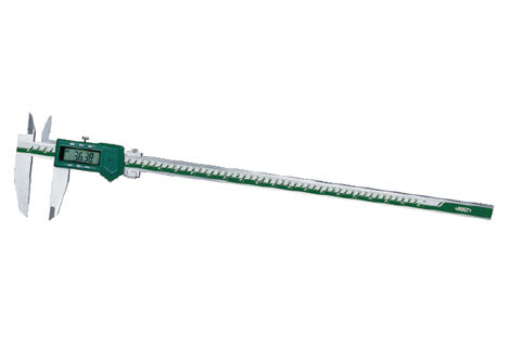 INSIZE 1135-451 0-450mm/0-18" Digitális hosszú, hegyes csőrű tolómérő 0-450/100/0.01 mm