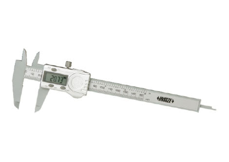 INSIZE 1139-150 0-150mm/0-6" Digitális műanyag tolómérő 0-150/0.01 mm