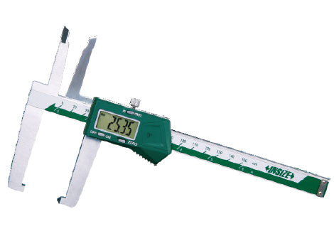 INSIZE 1167-150A 0-150mm/0-6" Digitális tolómérő féktárcsák és fékpofák méréséhez 0-150/0.01 mm