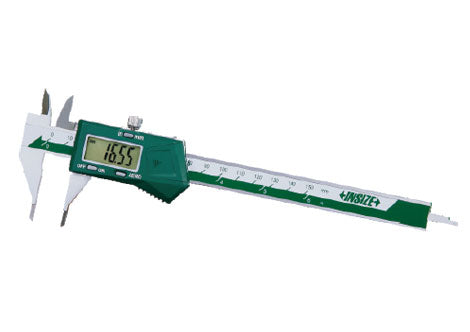 INSIZE 1169-150 0-150mm/0-6" Digitális tolómérő hegyes csőrökkel 0-150/0.01 mm