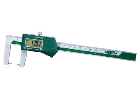 INSIZE 1185-150A 0-150mm/0-6" Digitális tolómérő, alsó, befelé álló mérőcsúccsal 0-150/0.01 mm